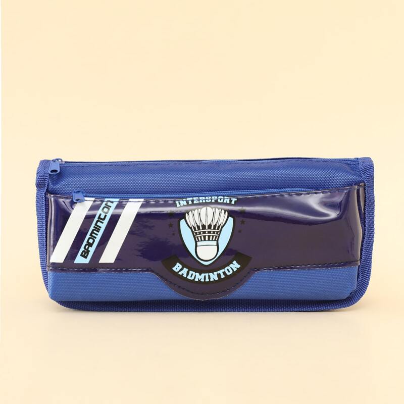 

Badminton Print Pencil Case, Blue