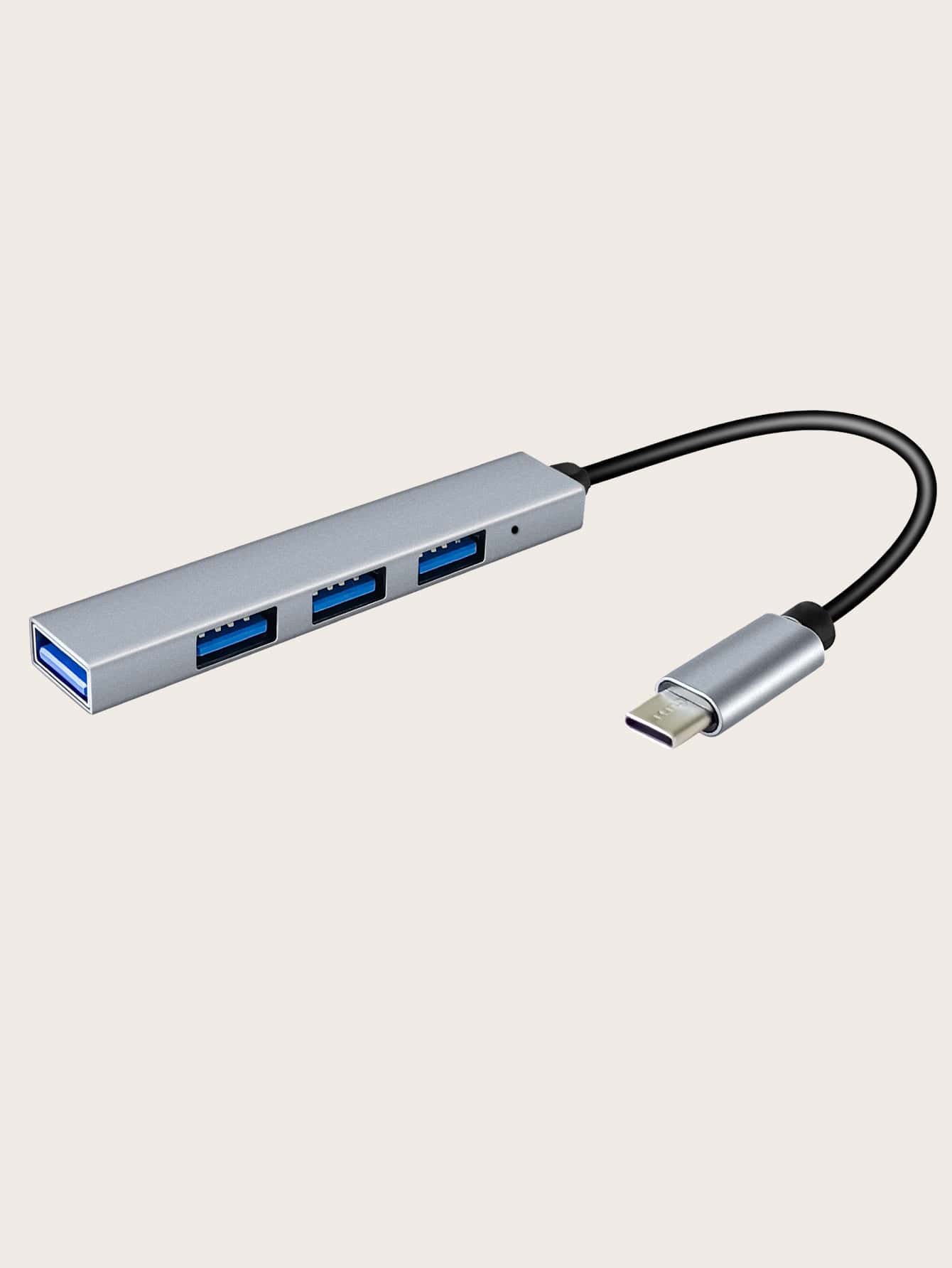 USB 3.1 Type-C4接口USB適配器集線器 - 深灰色 - 查看 1
