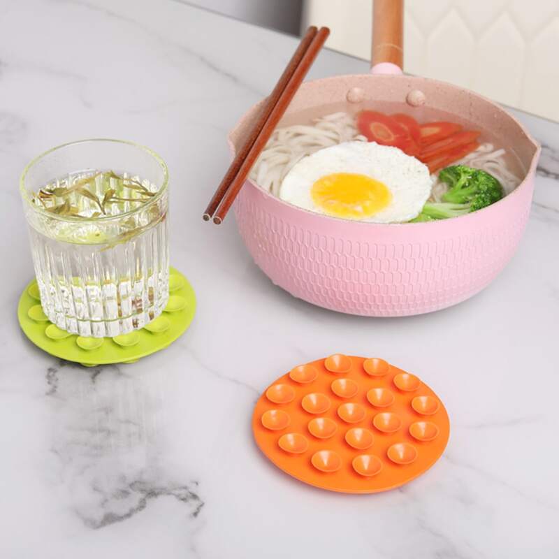 

1pc Round Coaster, Multicolor