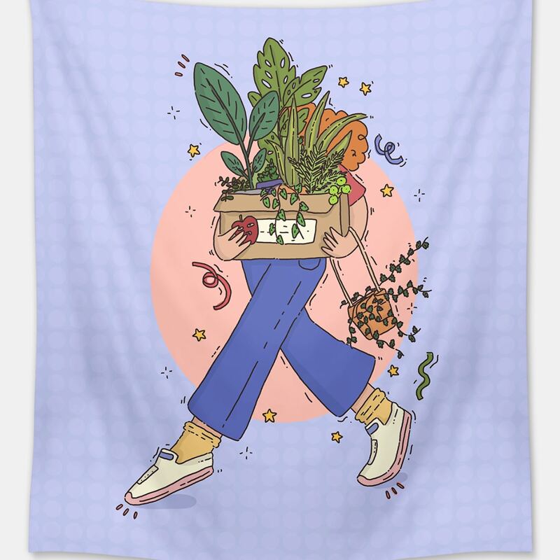 

Figure Graphic Tapestry, Multicolor