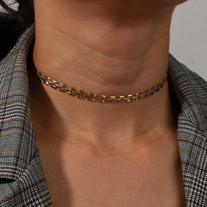 

Minimalist Chain Necklace, Gold