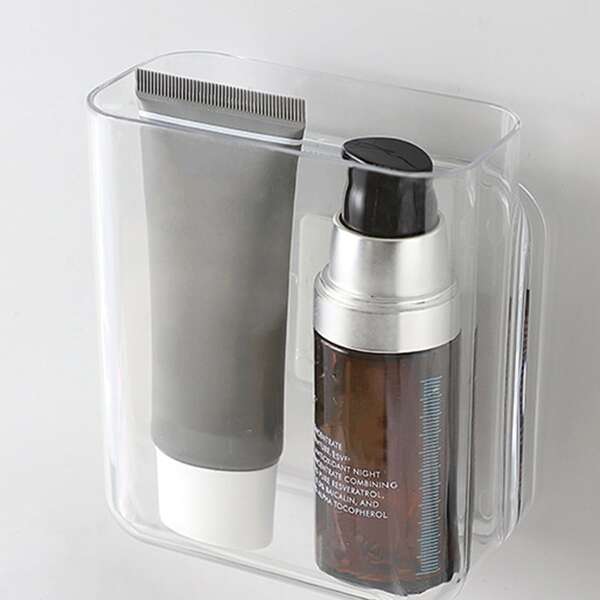 

1pc Clear Storage Rack