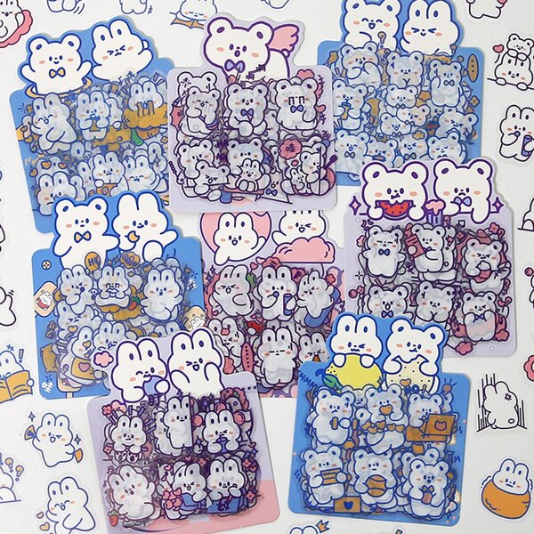 

1pack Cartoon Graphic Random Sticker, Multicolor