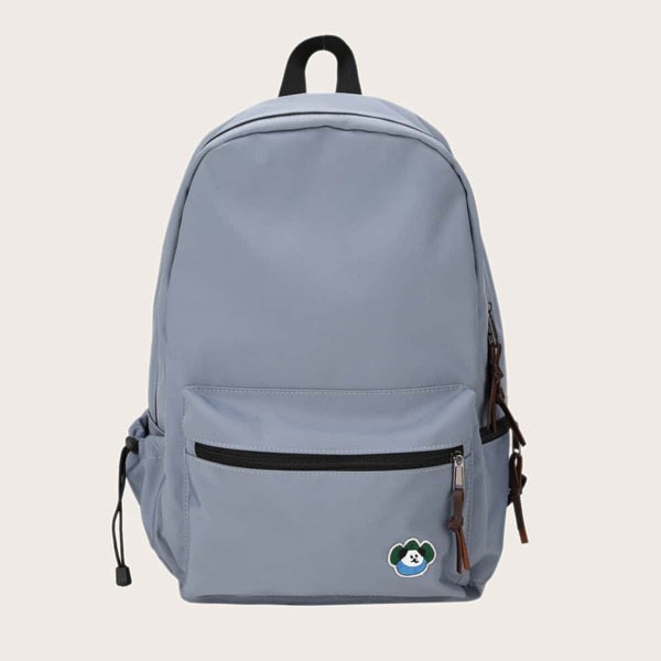 

Minimalist Pocket Front Backpack, Blue