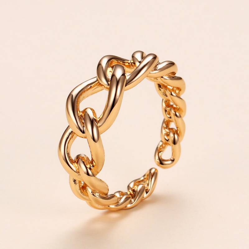 

1pc Minimalist Ring, Gold
