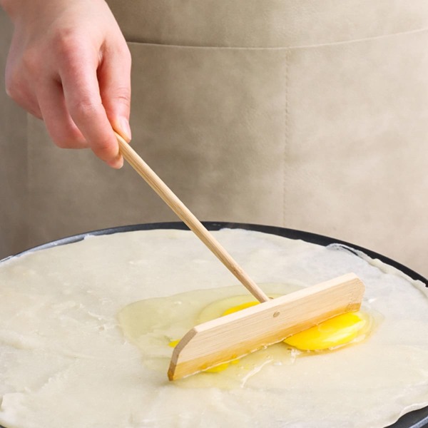 

1pc Wooden Baking Tool, Beige