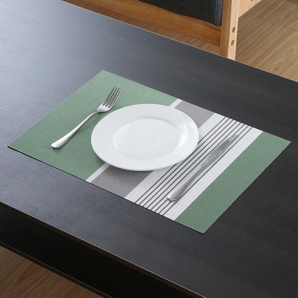 

Color Block Placemat, Green
