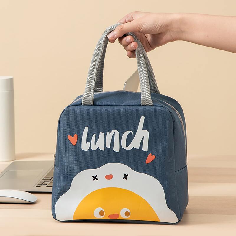

Cartoon Graphic Lunch Bag, Multicolor