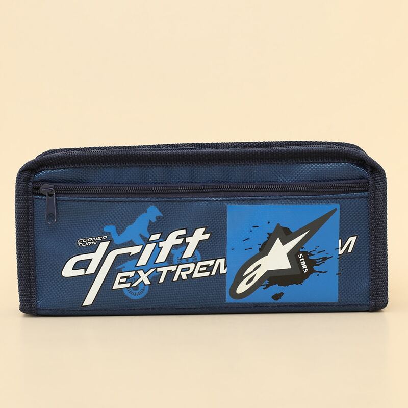 

Letter Graphic Pencil Case, Blue