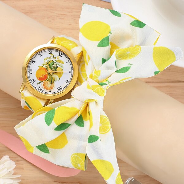 

Lemon Twilly Scarf Design Strap Quartz Watch
