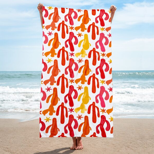 

Cactus Print Bath Towel, Multicolor