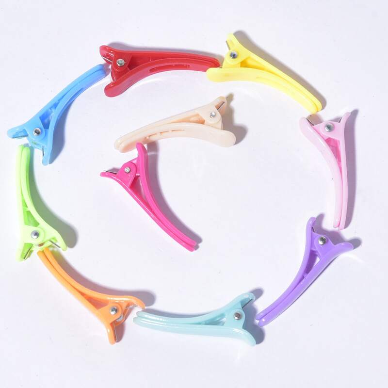 

10pcs Random Solid Hair Clip, Multicolor