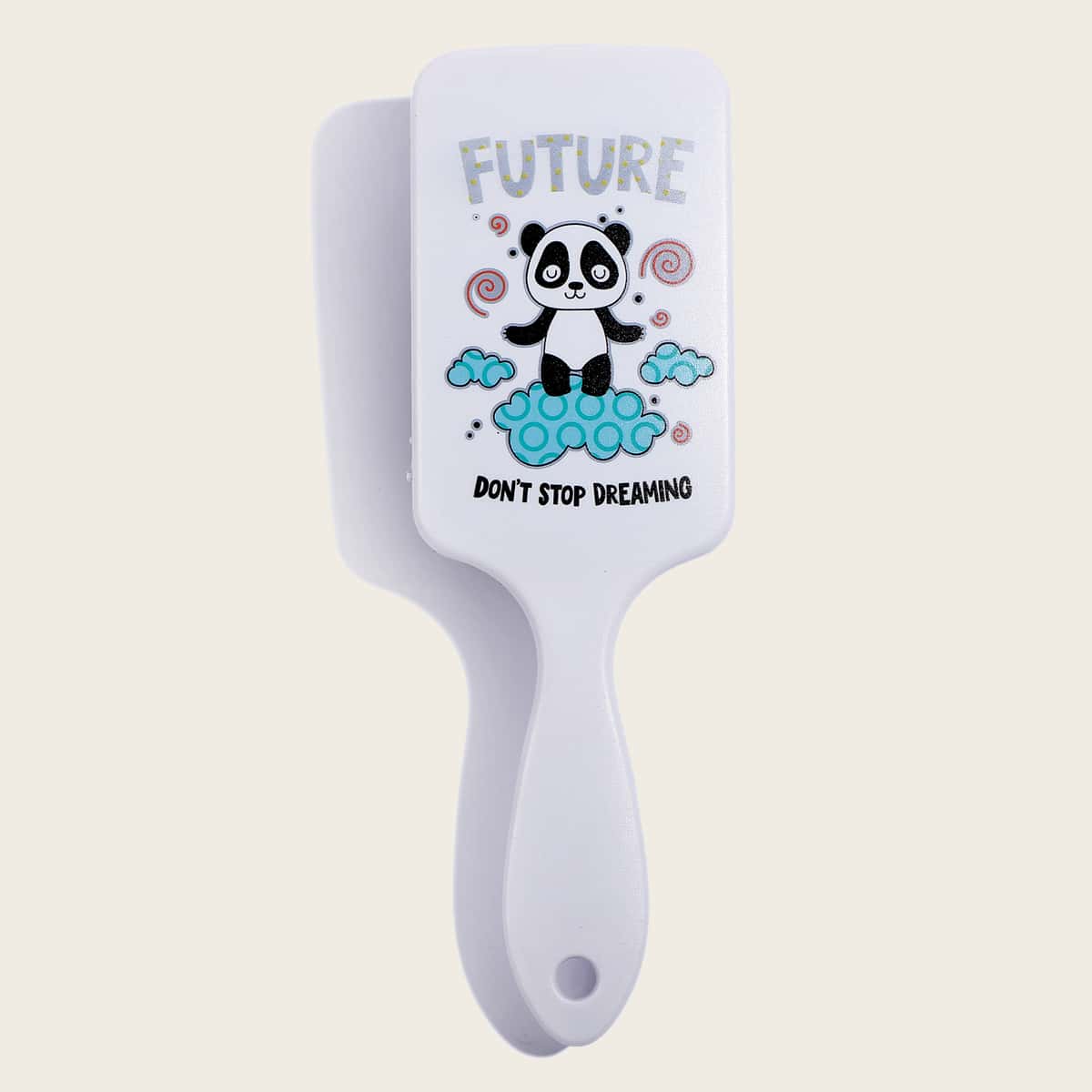 

1pc Cartoon Bear Hair Brush, White