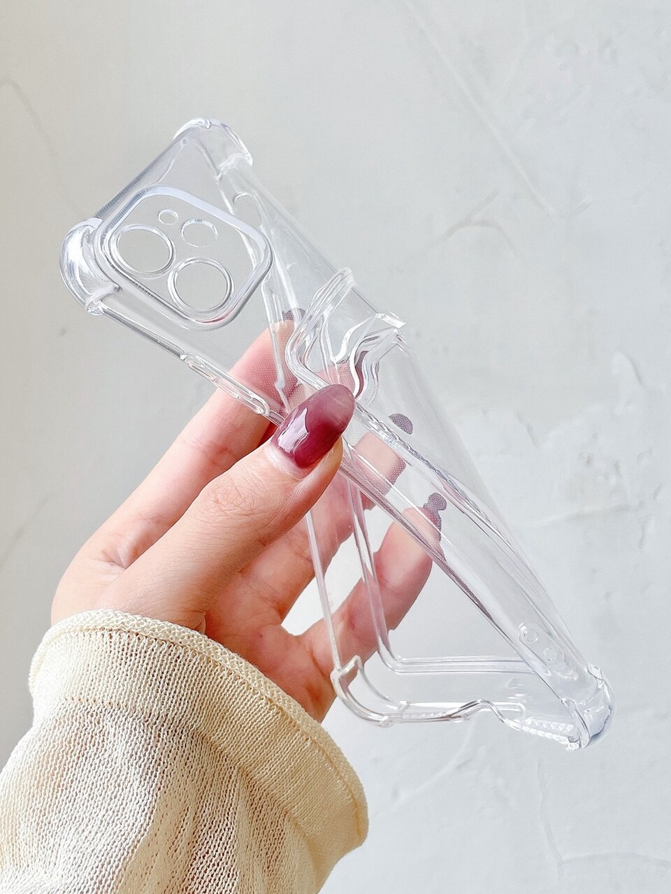 Clear Phone Case With Card Slot