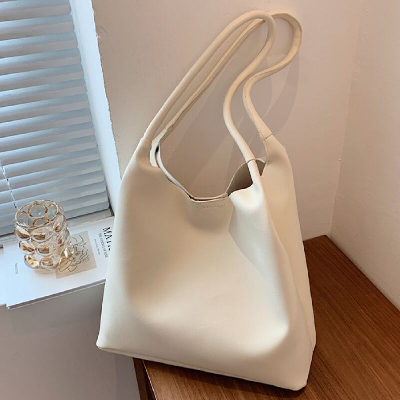 

Minimalist Tote Bag, Beige