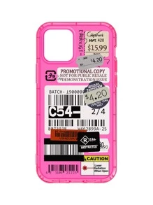 เคสโทรศัพท์ลายป้าย - มัลติคัลเลอร์ - ดู 2