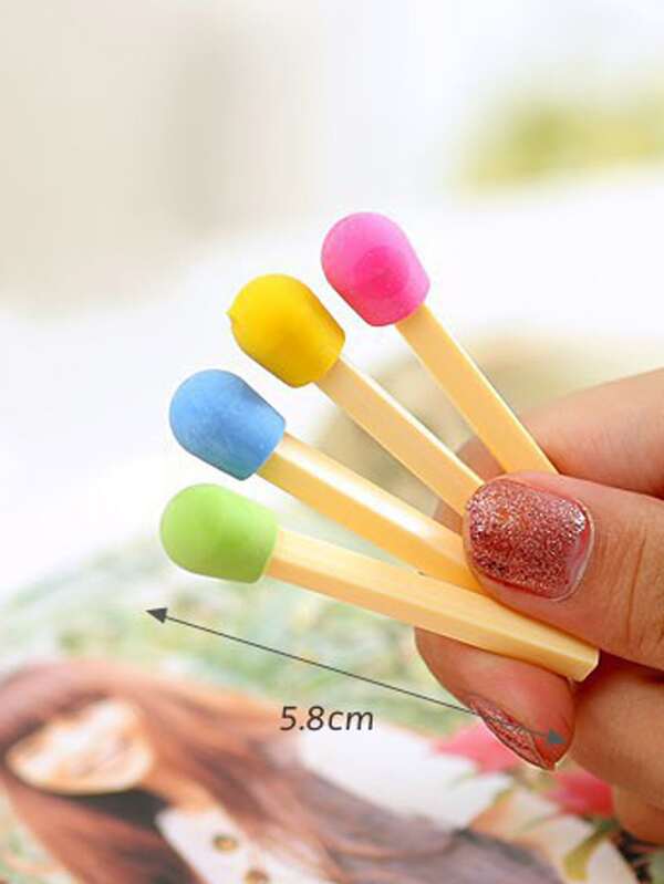 8pcs Matches Shaped Eraser SHEIN USA