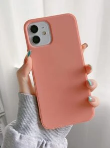 Plain Phone Case - Orange - View 1