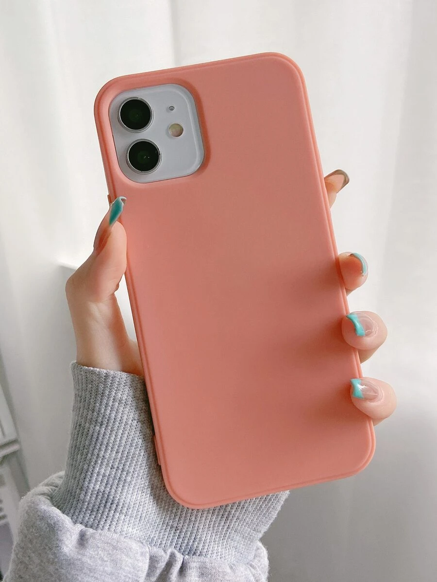 Plain Phone Case - Orange - View 1