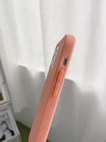 Plain Phone Case - Orange - View 3