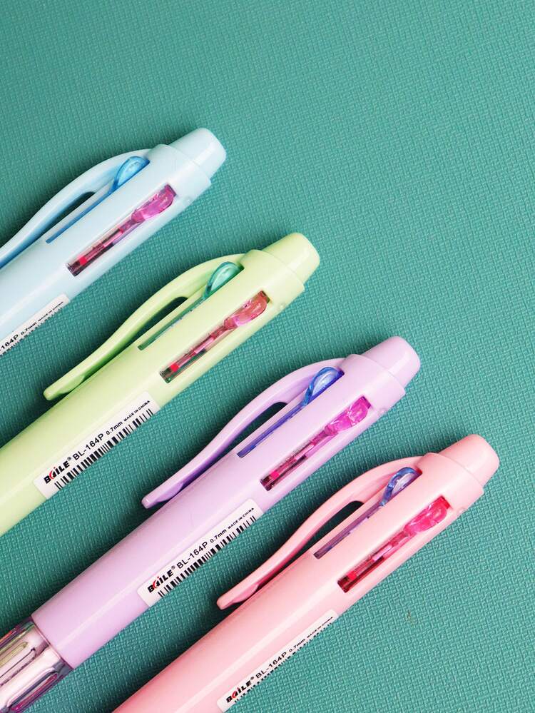 4入組彩色圓珠筆 - 彩色 - 查看 3