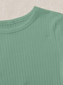 SHEIN EZwear 2 Packs Rib-Knit Dress - Multicolor - View 4