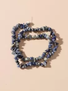 1入組石頭DIY首飾配件 - 藏蓝色 - 查看 1