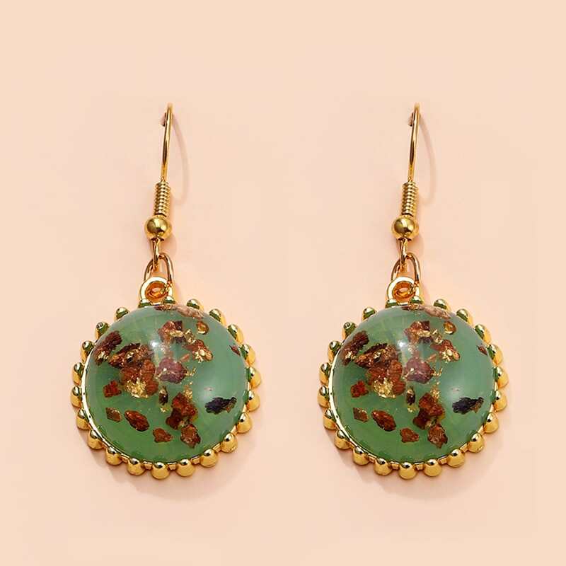 

Glitter Drop Earrings, Multicolor