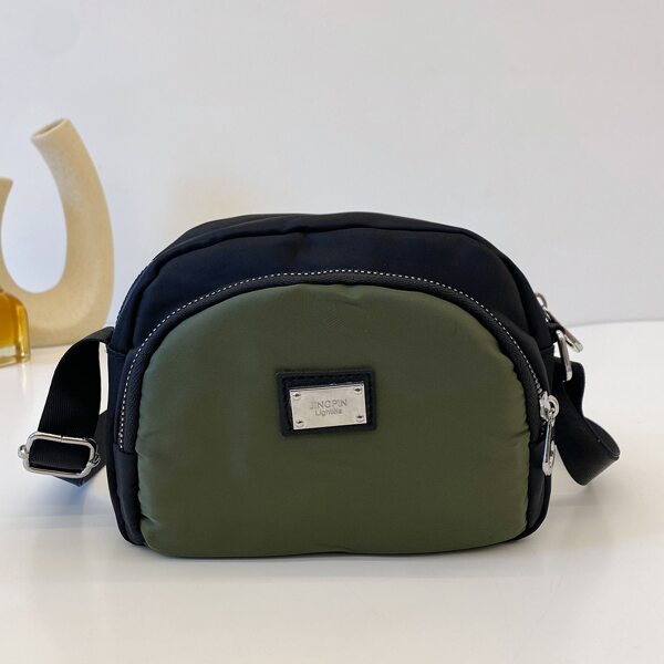 

Two Tone Crossbody Bag, Multicolor