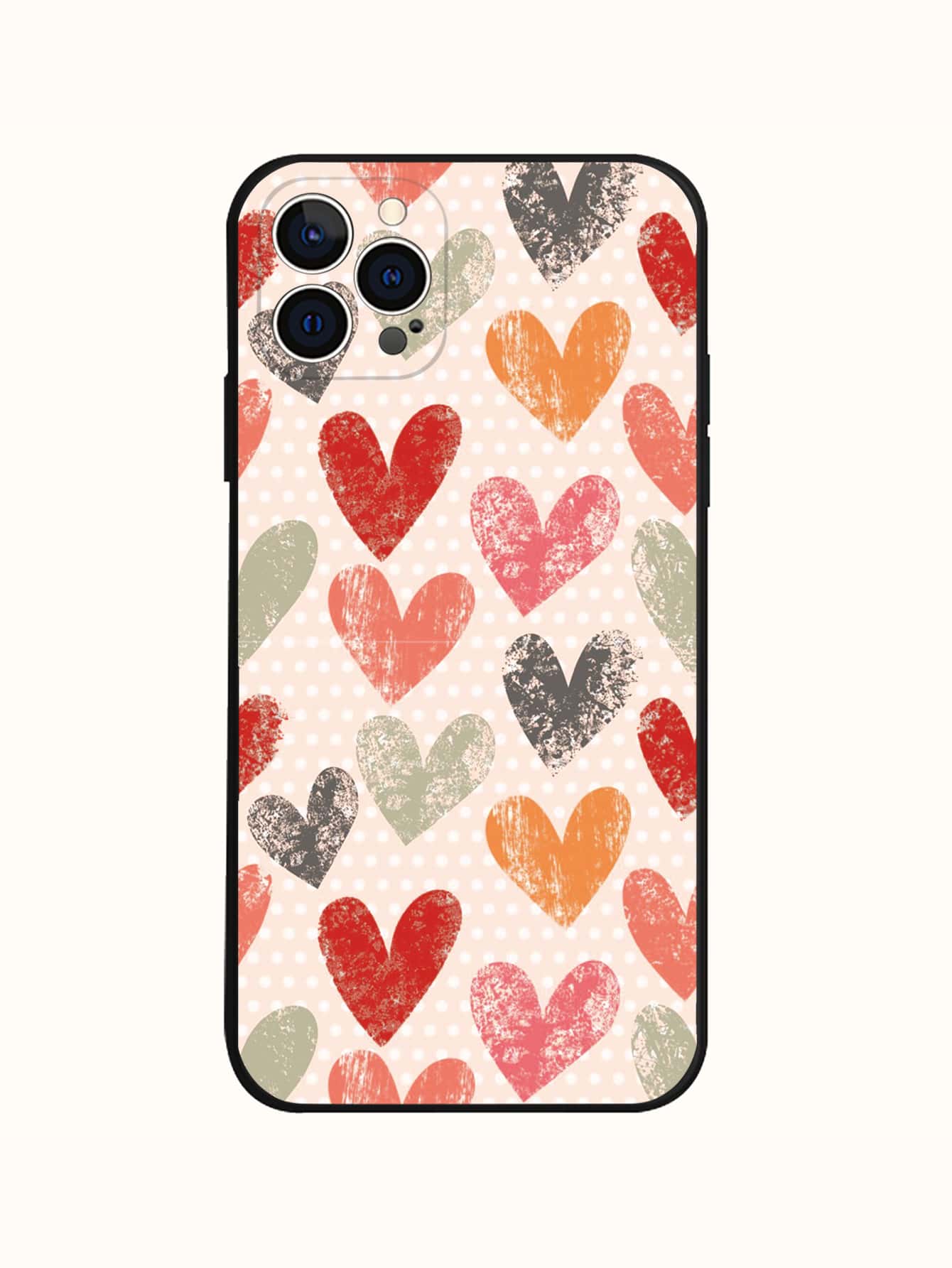 Vỏ điện thoại in hình trái tim - Nhiều màu - Xem 1