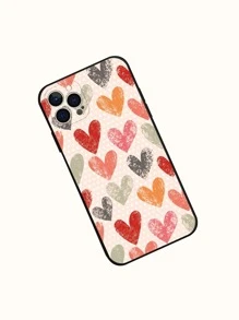 Vỏ điện thoại in hình trái tim - Nhiều màu - Xem 2