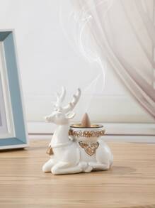 Deer Shaped Incense Burner - Multicolor - View 1