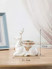 Deer Shaped Incense Burner - Multicolor - View 2