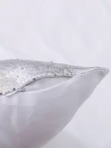 亮片靠墊套不附帶墊芯 - 銀色 - 查看 6