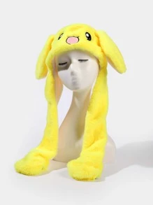 Mũ Mờ thêu hoạt hình - Màu vàng - Xem 1