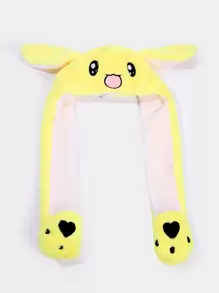 Mũ Mờ thêu hoạt hình - Màu vàng - Xem 3