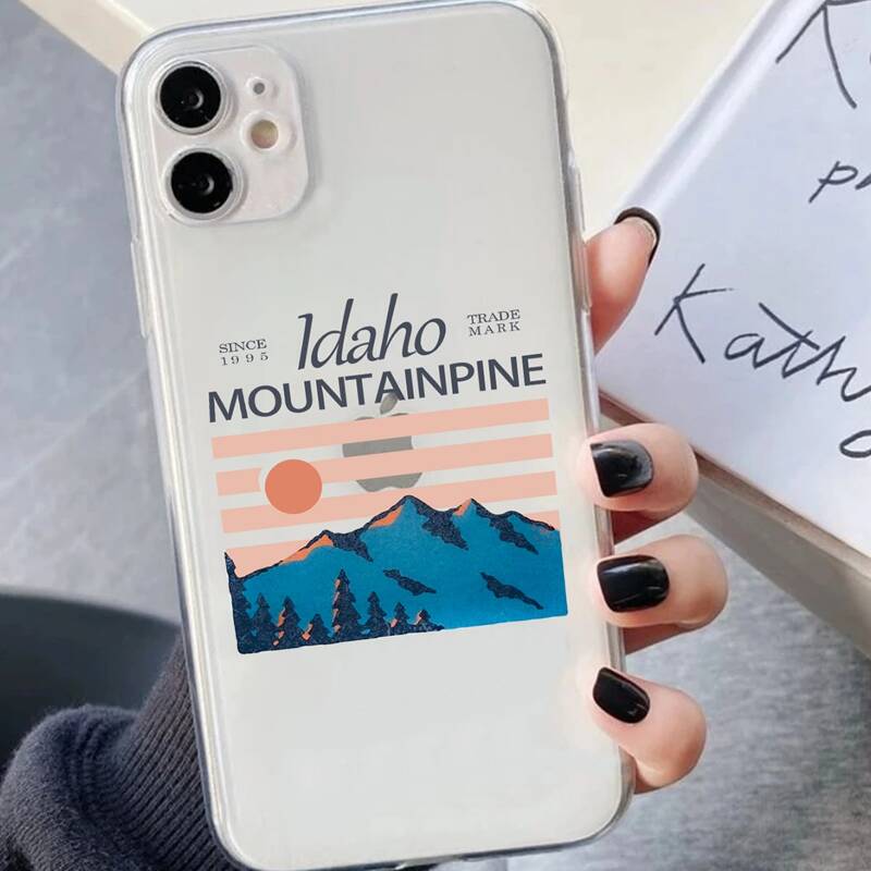 

Mountain Print Phone Case, Multicolor