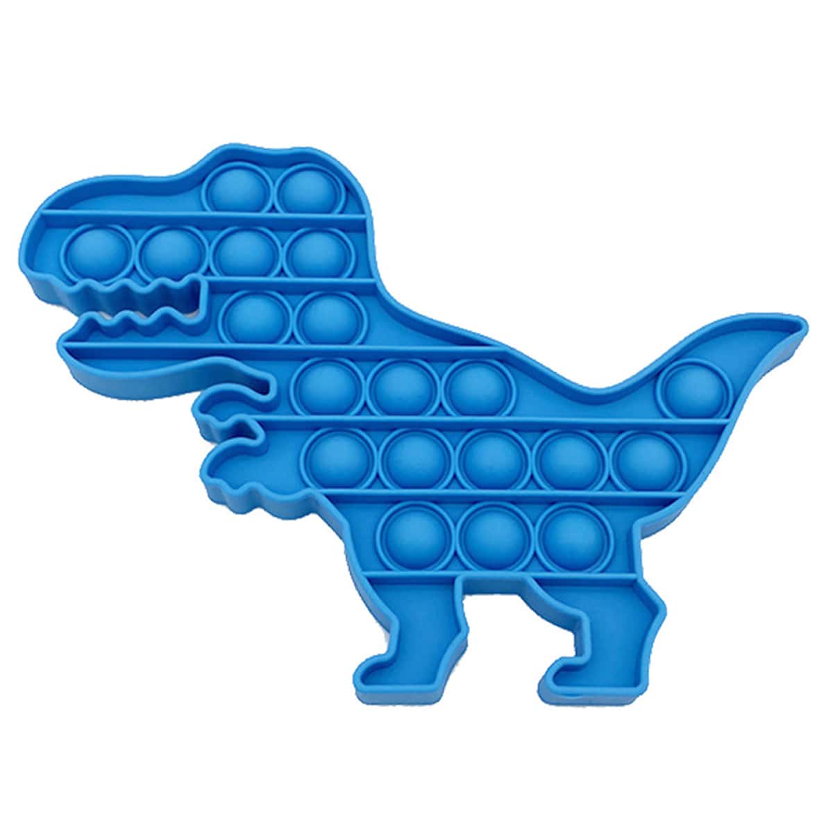 

1pc Dinosaur Shaped Push Pop Bubble, Blue