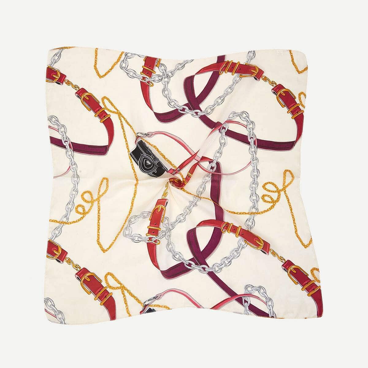 

Chain Pattern Bandana, Multicolor
