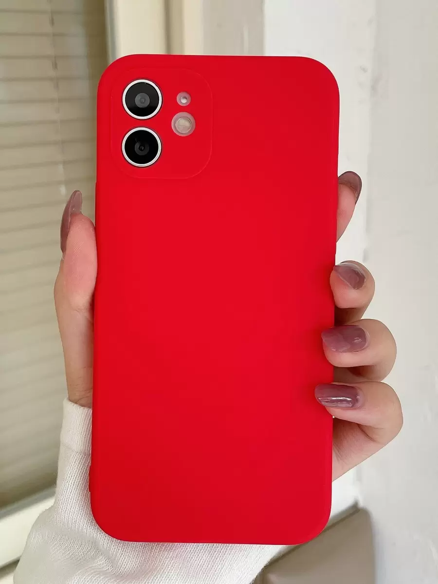 Custodia per telefono semplice - Rosso - Visualizzare 1