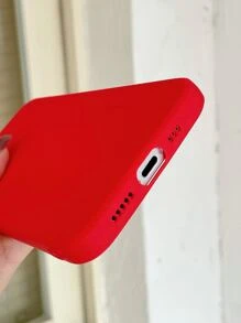 Custodia per telefono semplice - Rosso - Visualizzare 2