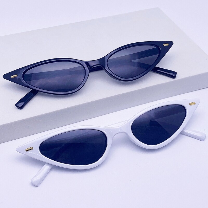 

2pairs Cat Eye Frame Sunglasses