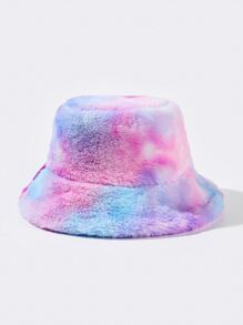 Buộc bằng khăn nhuộm màu mờ - Nhiều màu - Xem 1