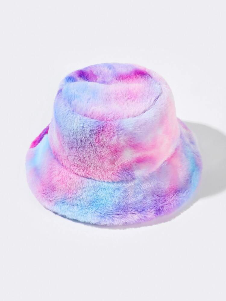 Buộc bằng khăn nhuộm màu mờ - Nhiều màu - Xem 2