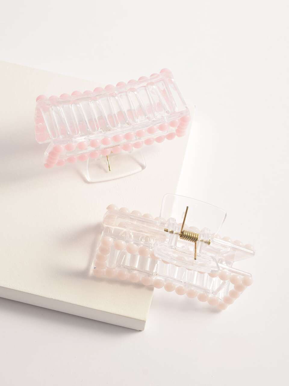 2pcs Simple Hair Claw