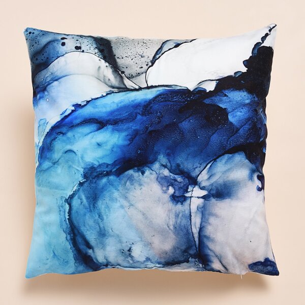 

Water Color Cushion Cover Without Filler, Multicolor