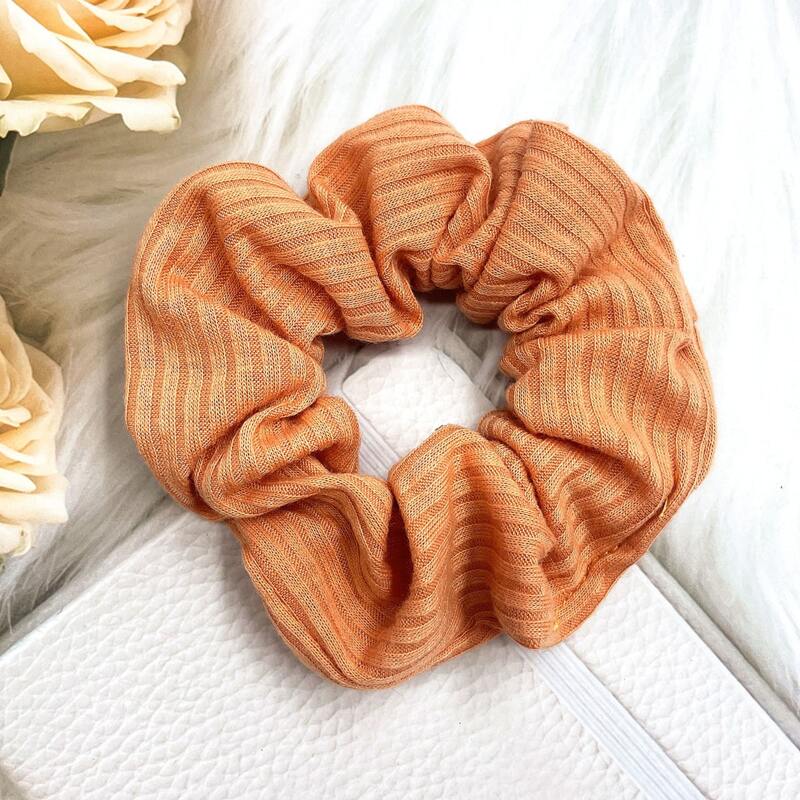 

Solid Hair Tie, Coral orange