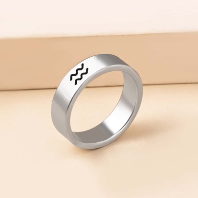 Constellation Symbol Pattern Ring