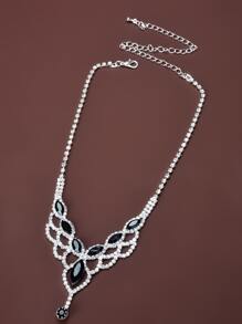 3 bộ trang sức rhinestone - Bạc - Xem 3