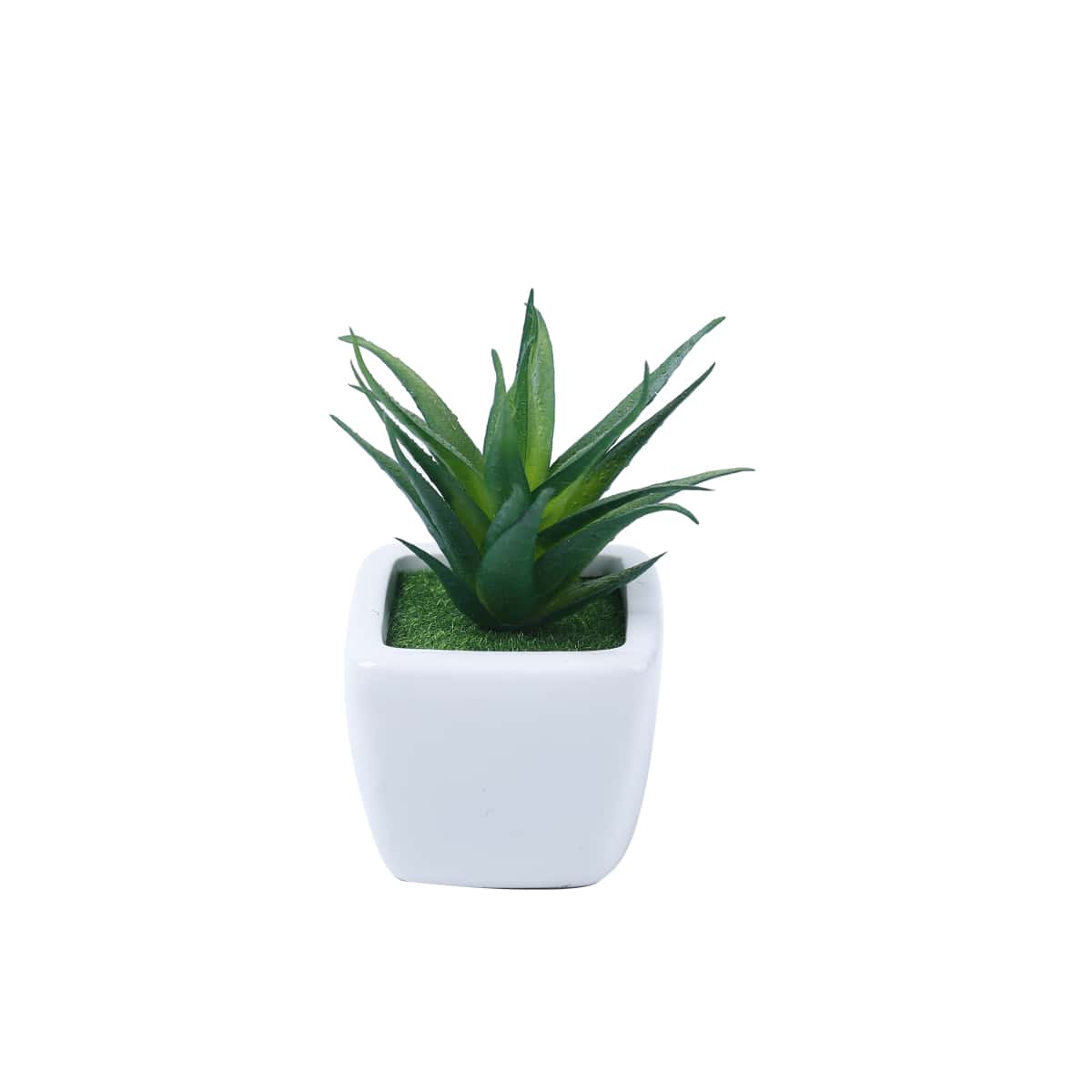 

1pc Artificial Potted Plant, Green
